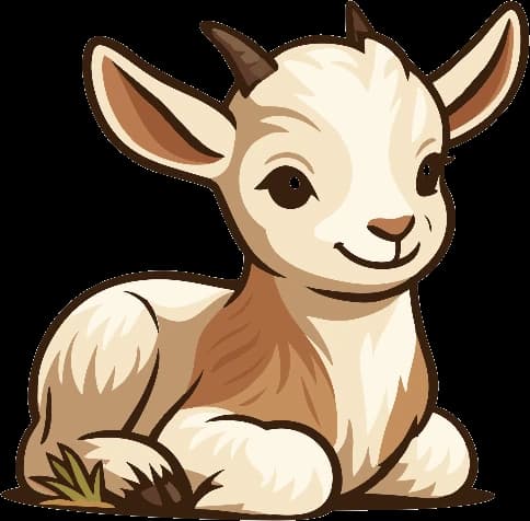 Kambing lucu Daim Aqiqah